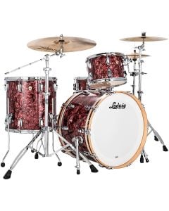 Ludwig Classic Maple Fab 3 Piece Drum Kit in Burgundy Pearl