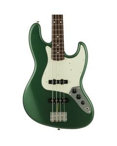 Fender 2023 Collection Made in Japan Traditional 60s Jazz Bass, Rosewood Fingerboard in Aged Sherwood Green Metallic