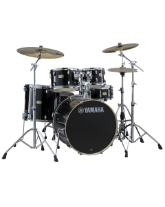 Yamaha Stage Custom Birch Euro 5 Piece Drum Kit in Raven Black