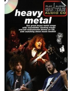 Play Along Guitar Heavy Metal Book & CD