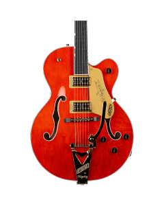 Gretsch Nashville Hollow Body with String-Thru Bigsby Electric Guitar in Orange Stain