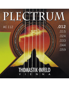 Thomastik Plectrum Acoustic Guitar Strings Set Medium Light .012-.059 Gauge
