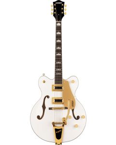 Gretsch G5422TG Electromatic Classic Hollow Body Double-Cut with Bigsby and Gold Hardware in Snowcrest White