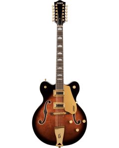 Gretsch G5422G-12 Electromatic Classic Hollow Body Double-Cut 12-String with Gold Hardware in Single Barrel Burst