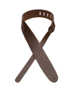 D'Addario Basic Classic Leather Guitar Strap in Brown