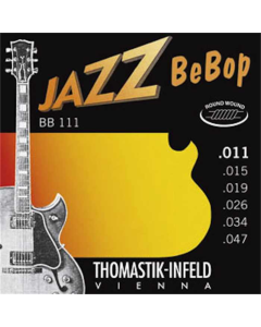 Thomastik Jazz Bebop Roundwound Set Extra Light .011 - .047 Gauge