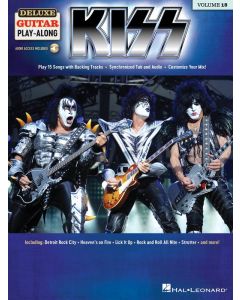 Kiss Deluxe Guitar Playalong Volume 18 BK/OLA