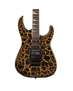Jackson X Series Soloist SL3X DX in Yellow Crackle