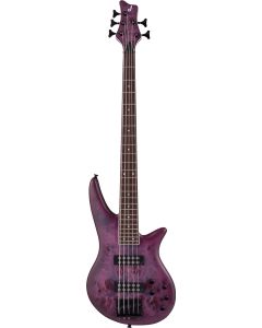 Jackson X Series Spectra Bass SBXP V, Laurel Fingerboard in Transparent Purple Burst