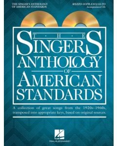 The Singer's Anthology of American Standards Mezzo Soprano Accompaniment CDs