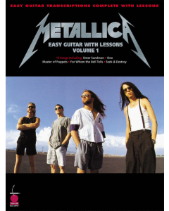  Metallica for Easy Guitar with Lessons Vol 1 Guitar Tab