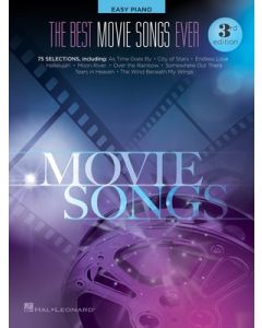 THE BEST MOVIE SONGS EVER EASY PIANO 3RD EDITION