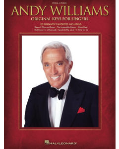 Andy Williams Original Keys for Singers