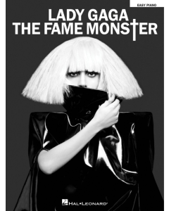 Lady Gaga The Fame Monster EASY PIANO