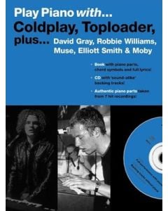 PLAY PIANO WITH COLDPLAY TOPLOADER BK/CD