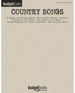 Budget Books Country Songs PVG