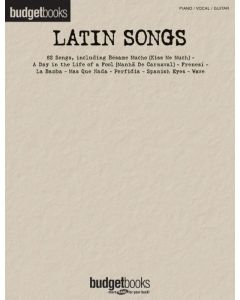 Budget Books Latin Songs PVG