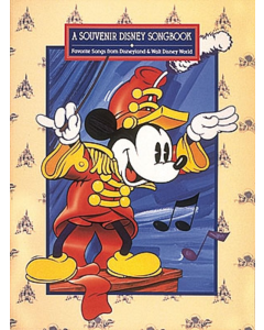 A Souvenir Disney Songbook Favorite Songs from Disneyland & Walt Disney World PVG