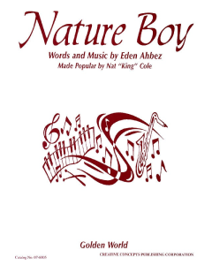 Nat King Cole Nature Boy S/S PVG