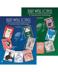 Kurt Weill Songs A Centennial Anthology Volumes 1 & 2 PVG