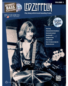 Ultimate Bass Play Along Led Zeppelin Vol 1 BK/CD