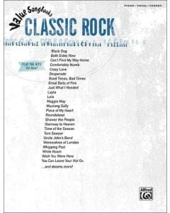 Classic Rock Value Songbooks Series PVG