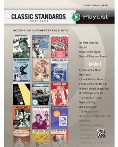 Classic Standards Sheet Music Playlist PVG