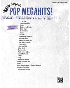 Pop Megahits! Value Songbooks Series PVG