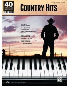 Country Hits 40 Sheet Music Bestsellers PVG