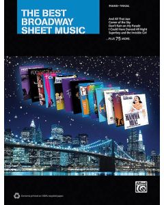 The Best Broadway Sheet Music PVG