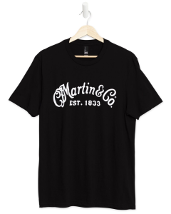 Martin CFM Logo Large Tee in Black 