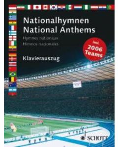 NATIONAL ANTHEMS PIANO/VOCAL BOOK