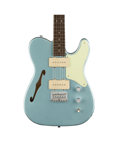 Squier Limited Edition Paranormal Cabronita Telecaster Thinline in Ice Blue Metallic