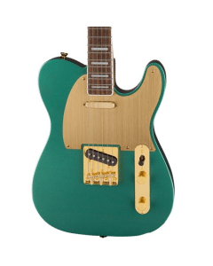 Squier 40th Anniversary Telecaster Gold Edition in Sherwood Green Metallic