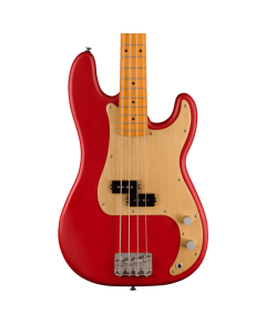 Squier 40th Anniversary Precision Bass Vintage Edition, Maple Fingerboard in Satin Dakota Red
