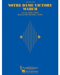 Notre Dame Victory March PVG Single Sheet