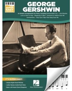 GEORGE GERSHWIN SUPER EASY SONGBOOK