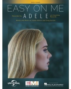 Adele Easy on Me Easy Piano Single Sheet 