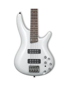 Ibanez SR300E Bass Guitar in Pearl White   