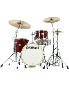 YAMAHA STAGE CUSTOM BOP SHELL PACK CRANBERRY RED 1