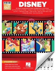 DISNEY SUPER EASY SONGBOOK