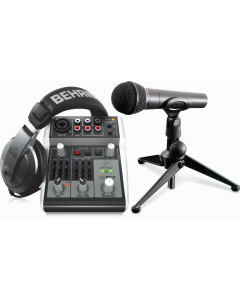 Behringer Podcastudio 2 USB Recording Package