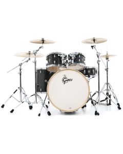 Gretsch Drums Catalina Maple 5 piece Shell Pack in Black Stardust