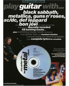 Play Guitar With Metal Album Guitar Tab BK/CD