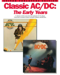 Classic AC/DC The Early Years Guitar Tab