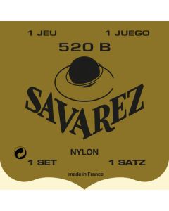Savarez 520B White Label Low Tension Set Classical Guitar Strings