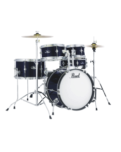 Pearl Roadshow Junior 5-pcs Drumkit Package w/Hardware & Cymbals in Royal Blue Metallic