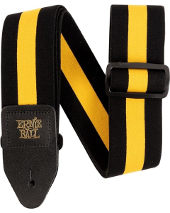 Ernie Ball Comfort Stretch Guitar Or Bass Strap in Racer Yellow