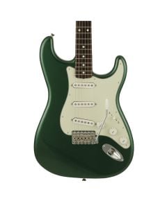 Fender 2023 Collection Made in Japan Traditional 60s Stratocaster, Rosewood Fingerboard in Aged Sherwood Green Metallic