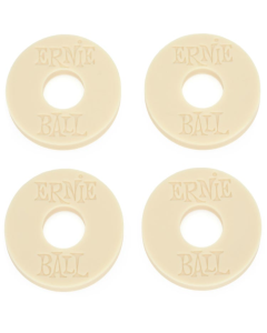 Ernie Ball Strap Blocks 4pk in Cream